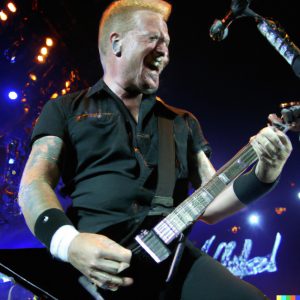 dall e james hetfield