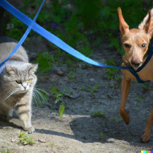 dall e köpek kedi